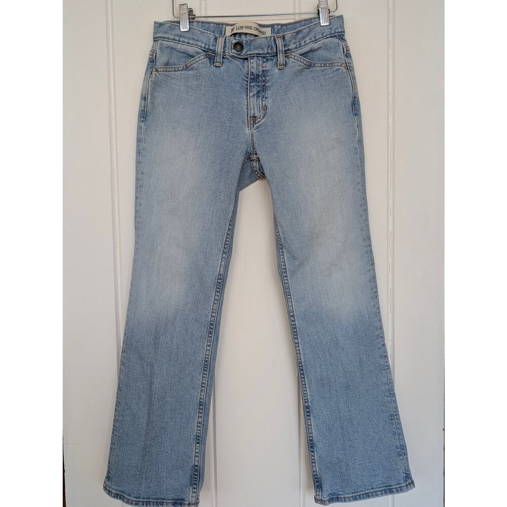 Vintage Gap Low Rise Cropped Jeans - 4